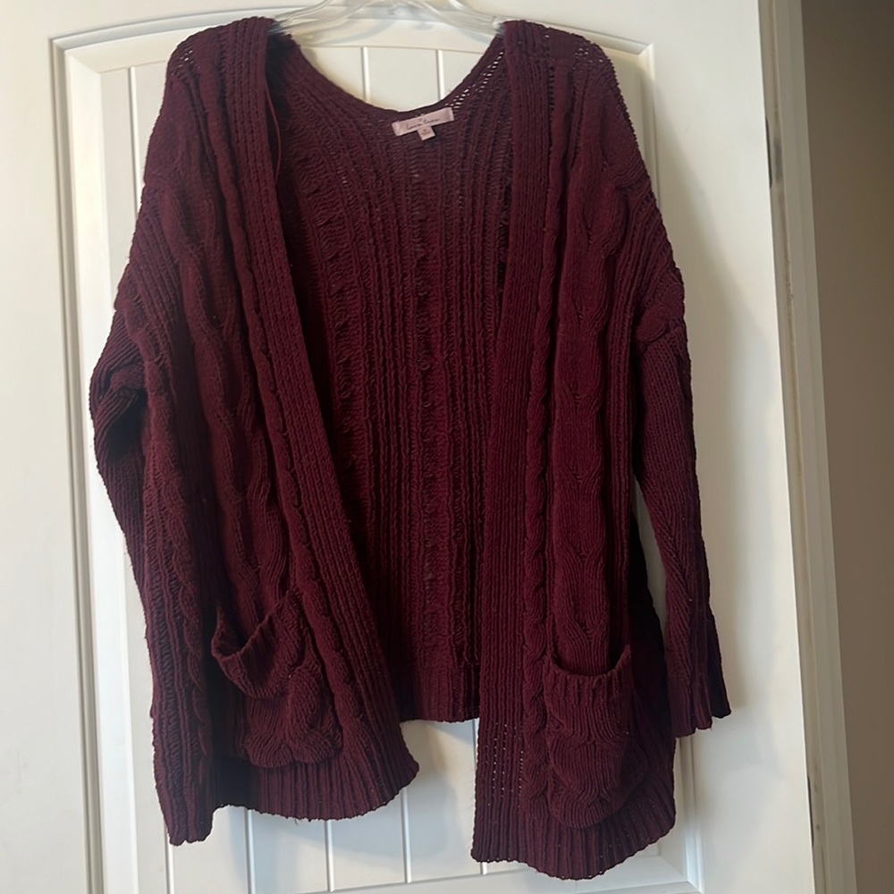 Cable Cardigan
